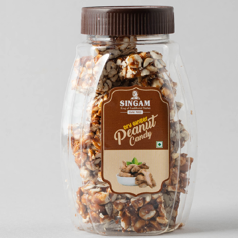 Dry Ginger Peanut Candy – Family Jar