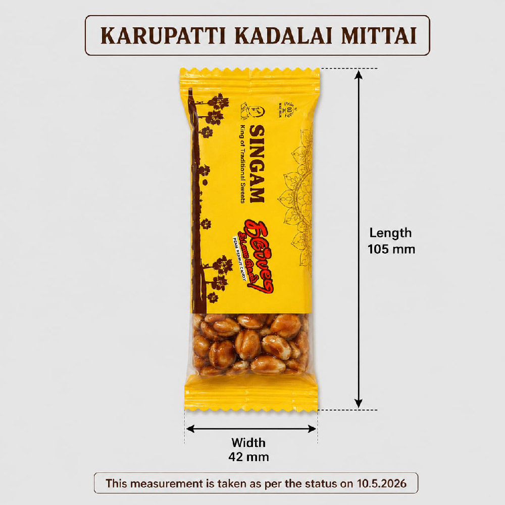 Tray Pack - Palm Jaggery Peanut Candy - Image 2