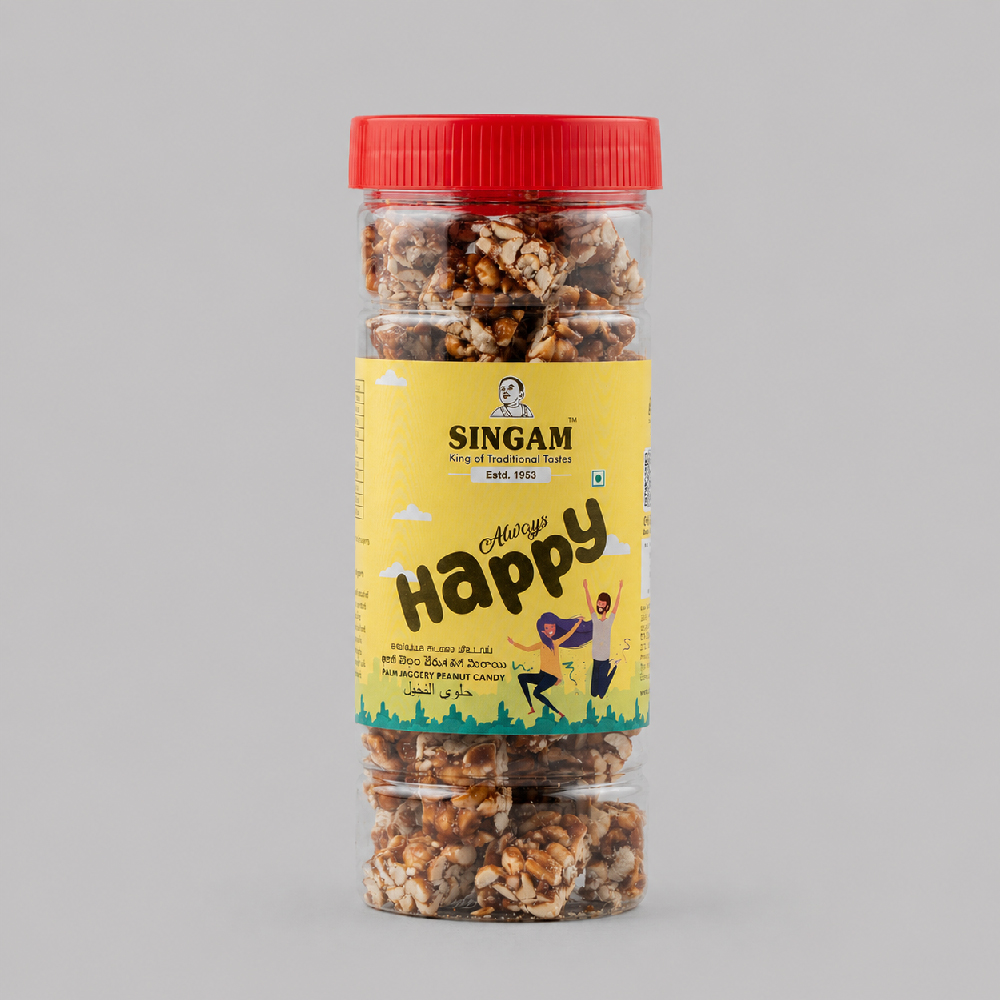 Family Jar – Palm Jaggery Peanut Candy